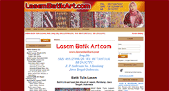 Desktop Screenshot of lasembatikart.com